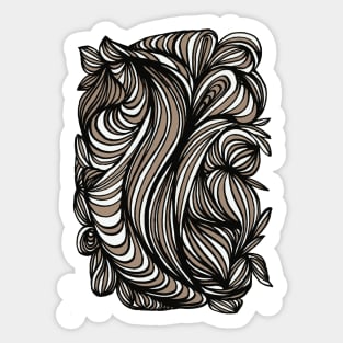 The tornado Sticker